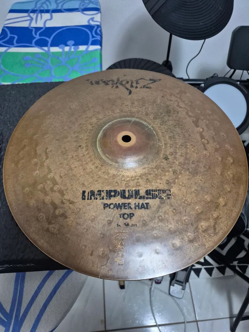 Hi hat zildjian Impulse - Raridade - Foto 3