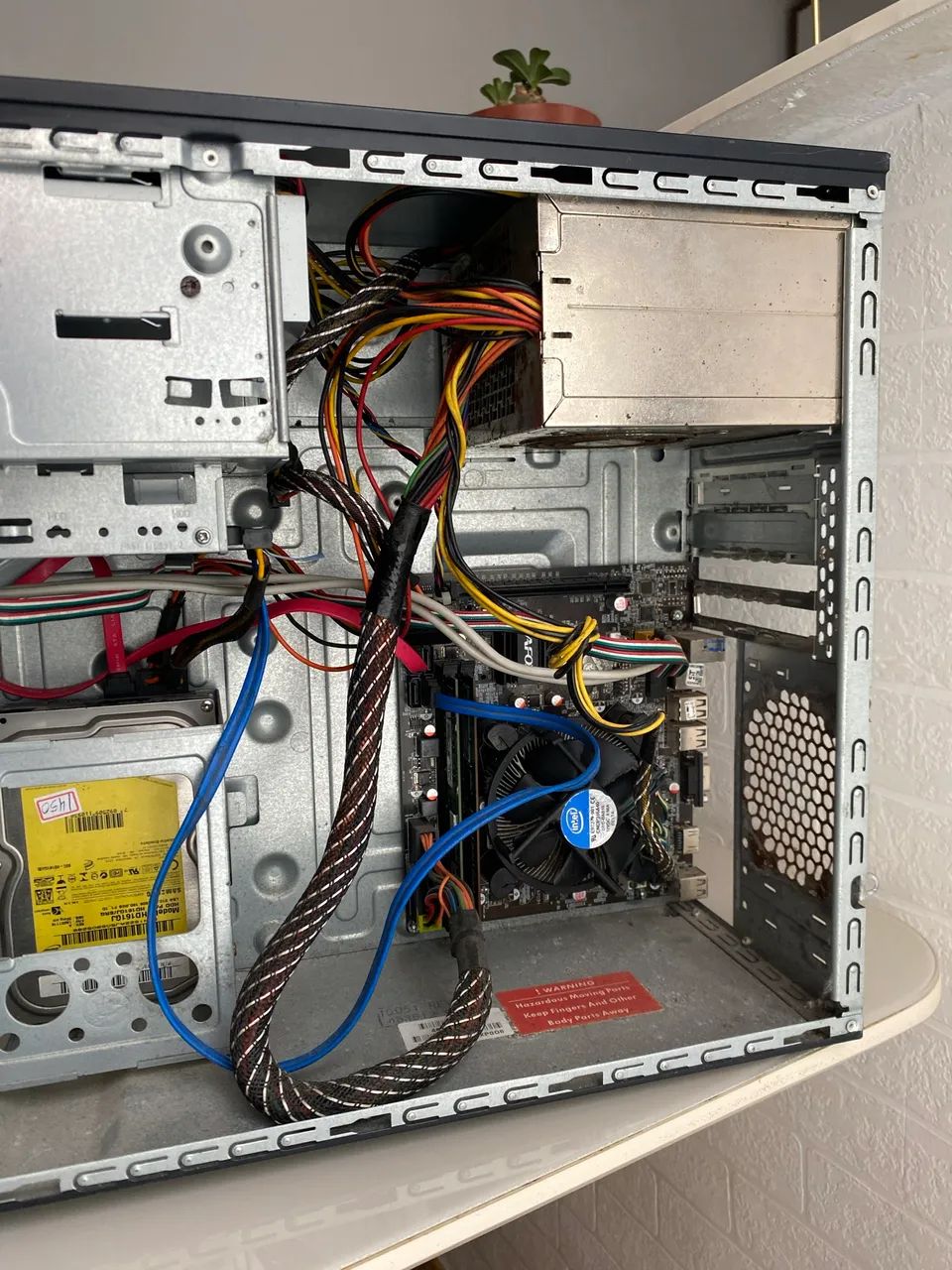 Computador HP Compaq Intel Core Duo, com SSD recém trocado de 240 GB - Foto 3