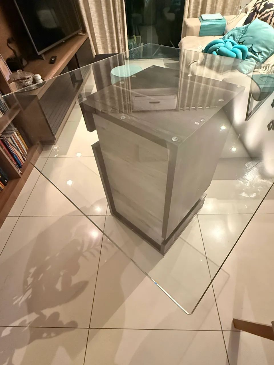 Mesa 4 lugares impecável!!!! - Foto 3