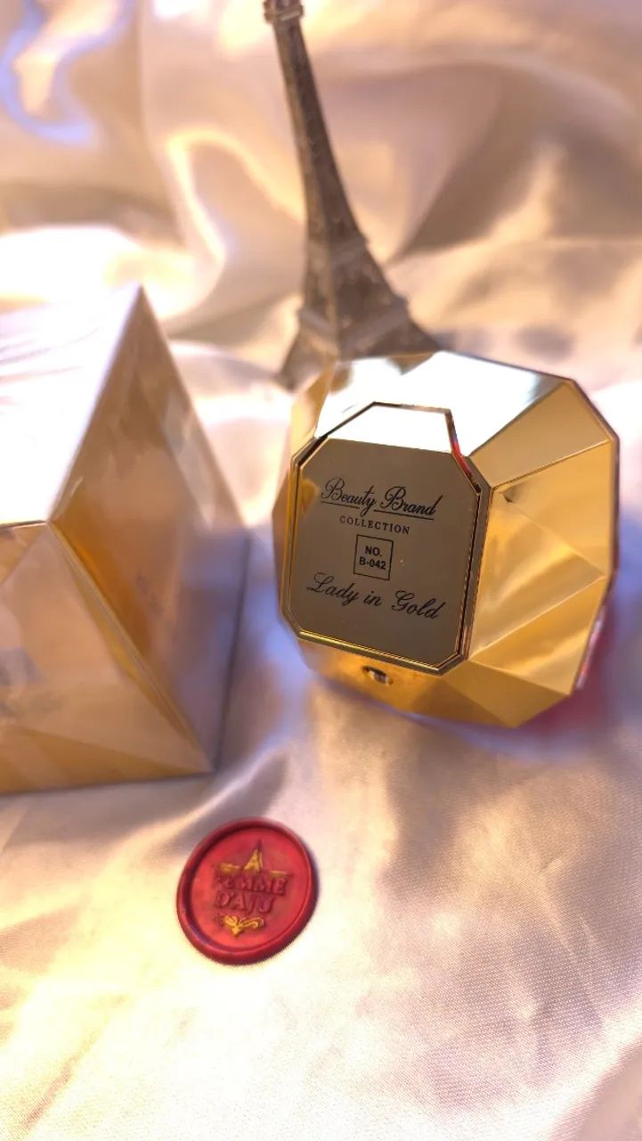 Perfume Lady In Gold Beauty Brand 80ml Edp No. B-042 - Foto 4