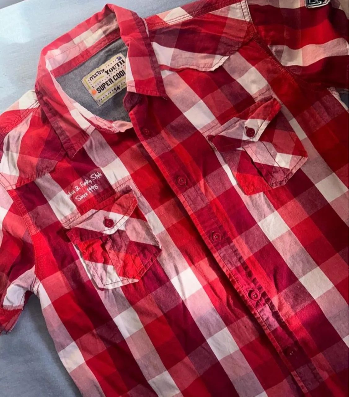 Camisa xadrez