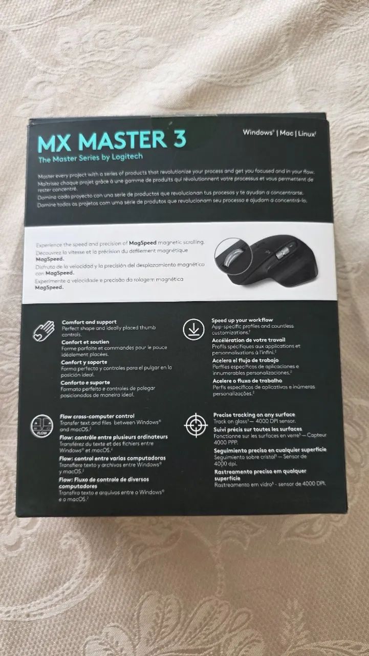 Mouse Logitech MX Master 3 - Foto 5