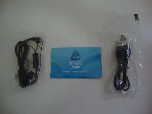 Caixa (Embalagem original) Aparelho celular antigo Sansung Galaxy Ace. - Foto 2