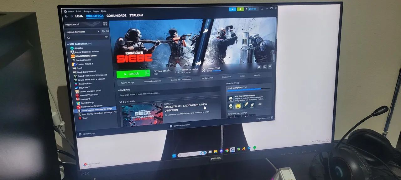 PC GAMER RYZEN 5500 + GTX1660 SUPER - Foto 3