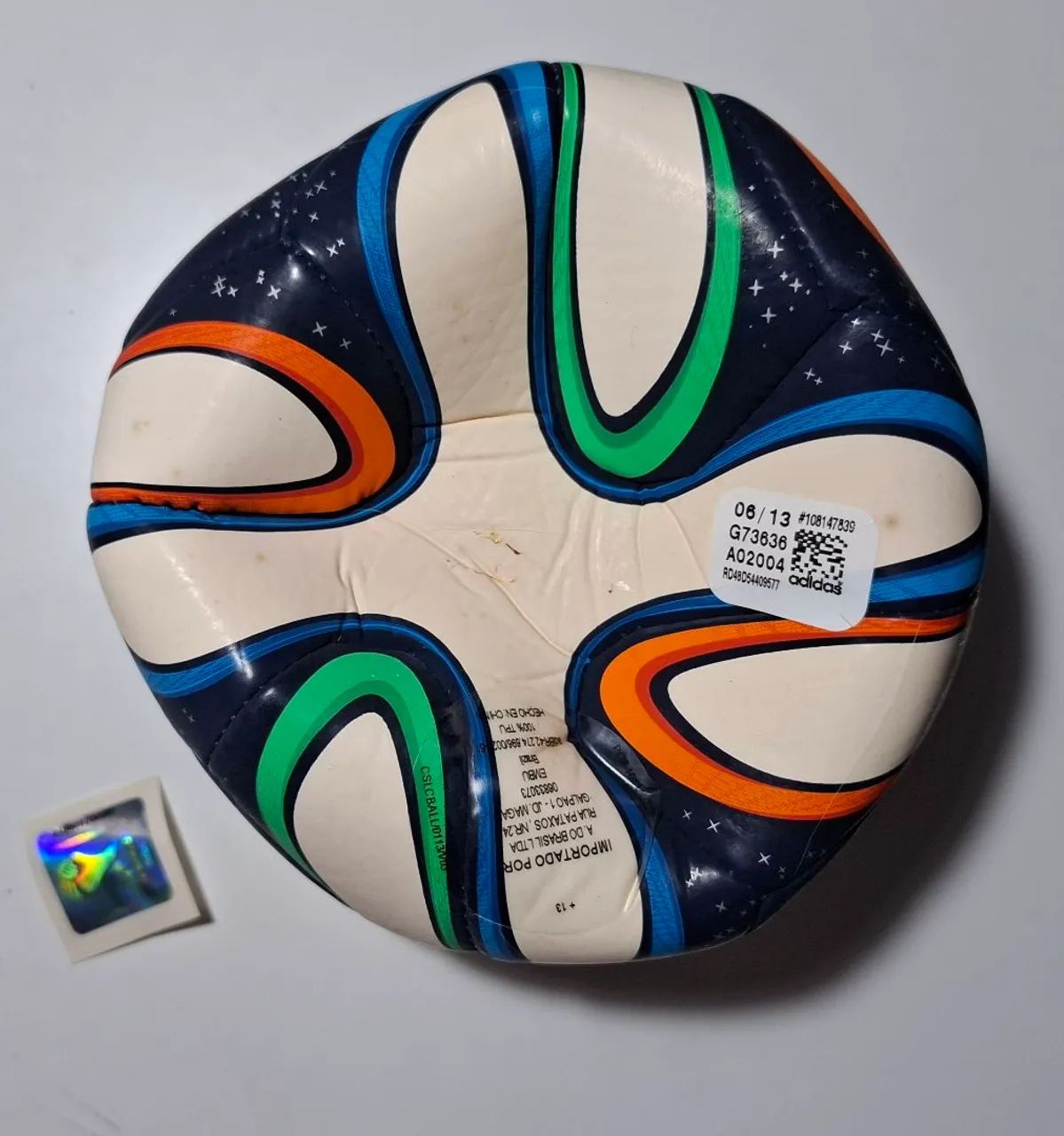 Mini bola Brazuca Copa do Mundo 2014 - Foto 2