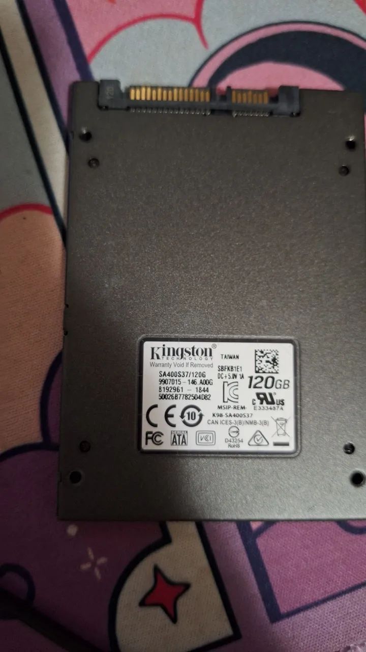 SSD Sata 120GB Kingston - Foto 2