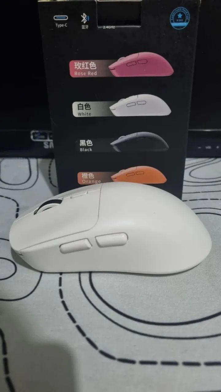 Mouse gamer tri-mode em perfeito estado  - Foto 4