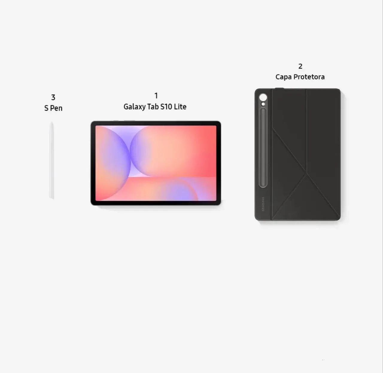 Tablet Samsung Galaxy Tab S6 Lite 128GB 4G + S Pen Original + Capa - Foto 3