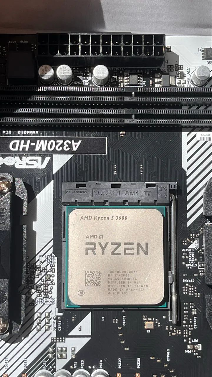 Ryzen 5 3600 + Placa A320M  - Foto 2