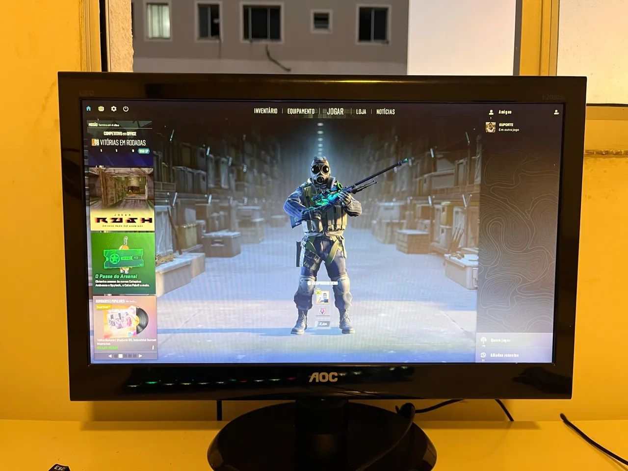 Monitor AOC 2050W de 20 polegadas - Foto 3