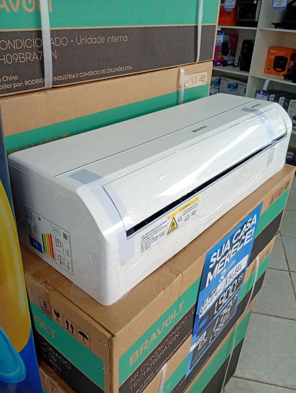 Central de ar 9 mil BTUs Inverter  - Foto 4
