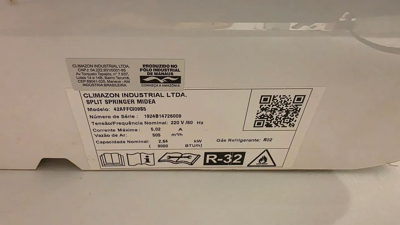 Split Springer Midea AirVolution de 9.000 BTU/h - Foto 2