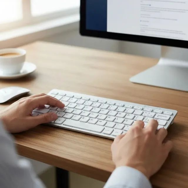 Lacrado Teclado Slim Sem Fio Bluetooth Ideal Para Notebook E Tablet - Foto 3