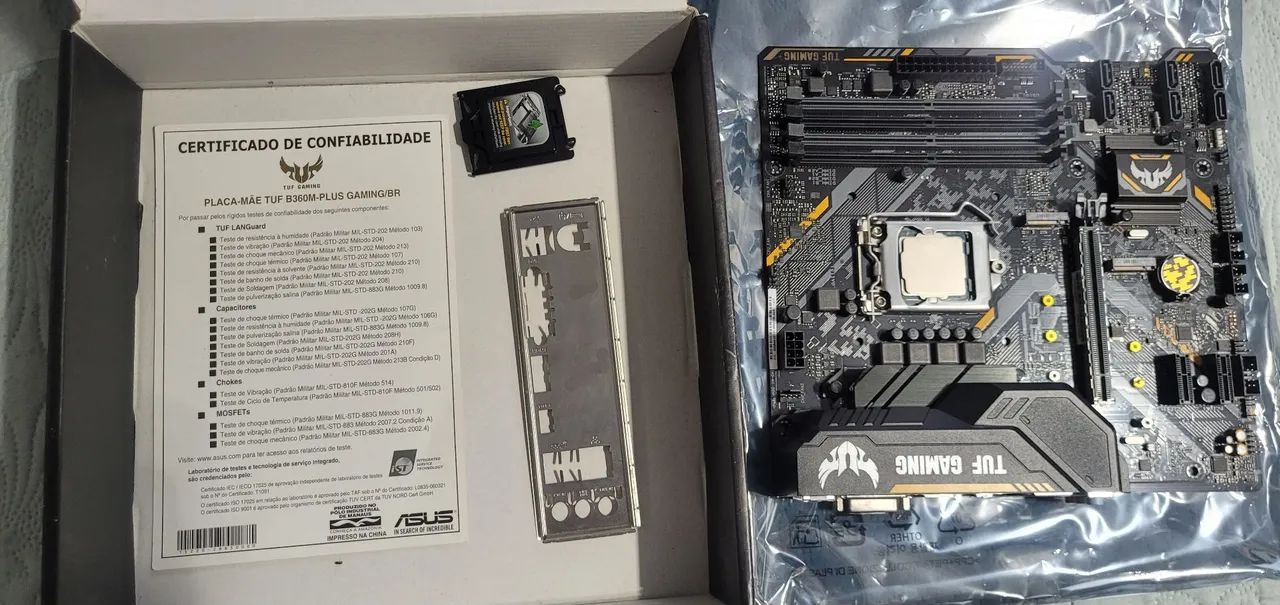 Kit upgrade TUF Gaming B360M e I5 9400F  - Foto 2