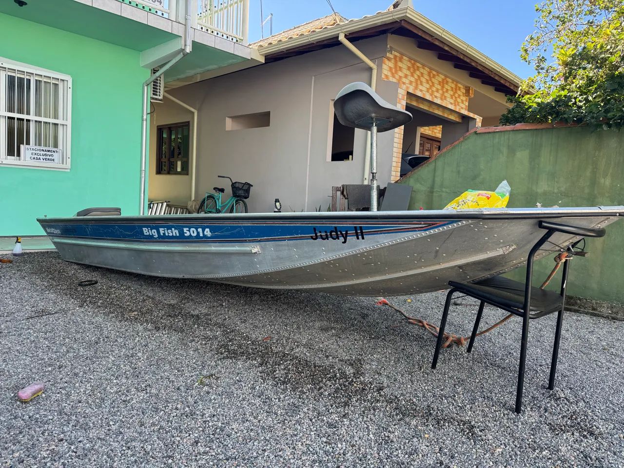 Lancha BigFish + Carretinha + Suzuki 30HP - Foto 4
