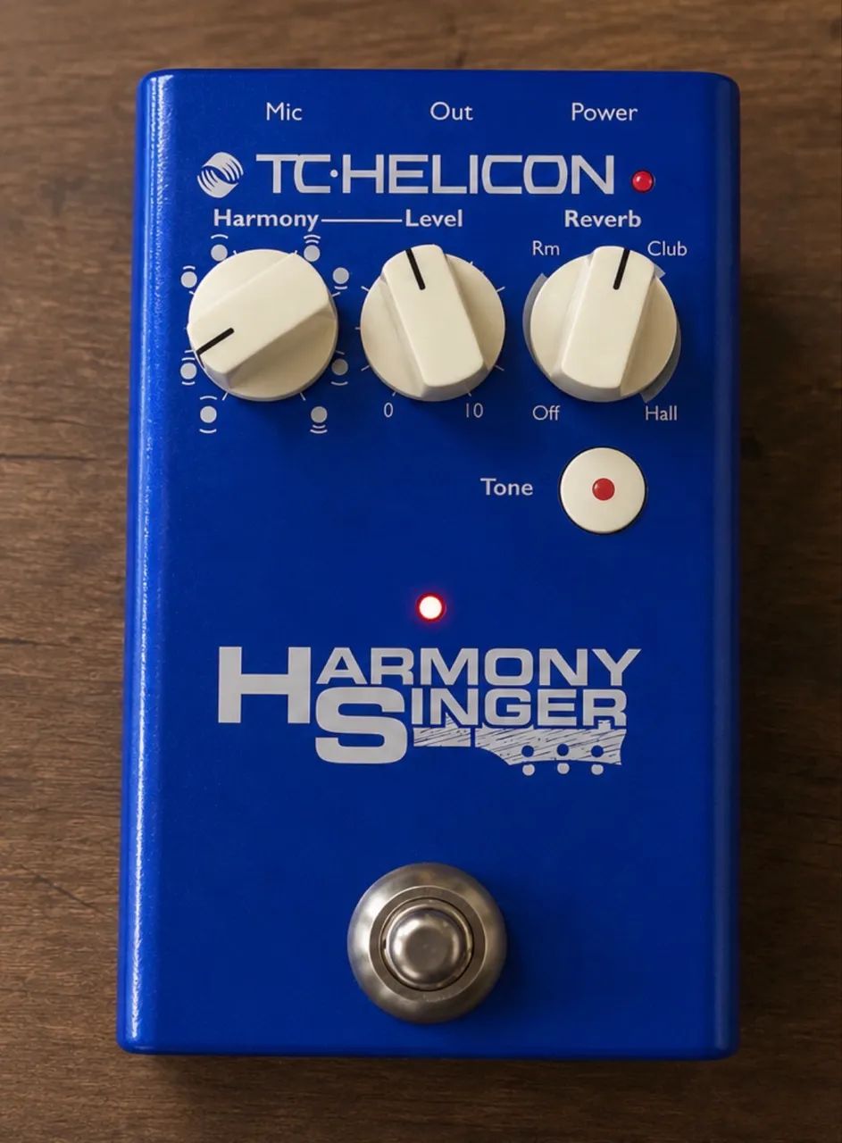 Pedal de voz TC Hélicon Harmony Singer - Instrumentos musicais