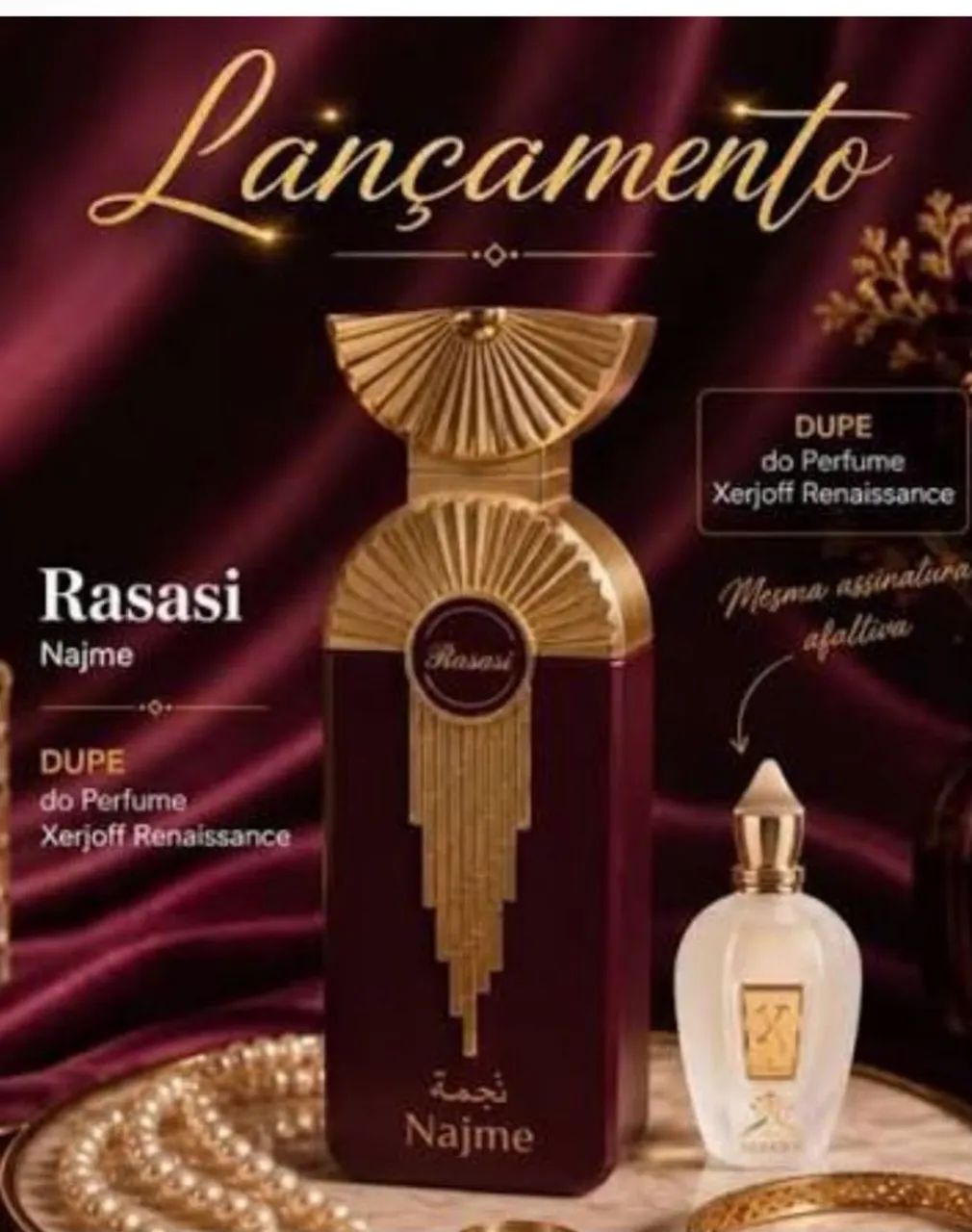 Rasasi Najme 100ml lacrado 