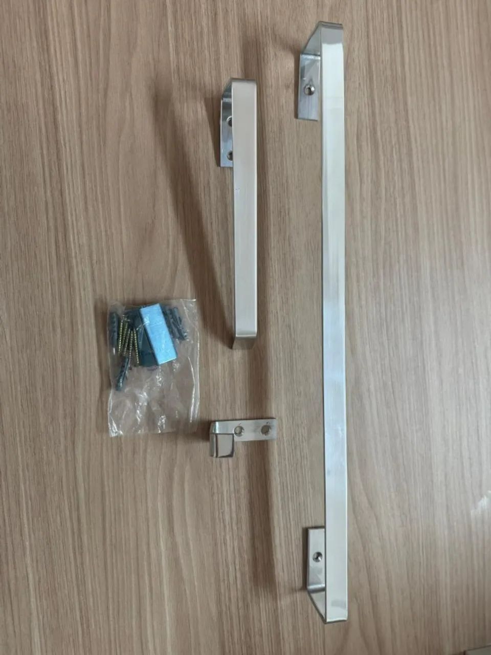 Kit de acessórios para banheiro em inox - 3 peças - Foto 4