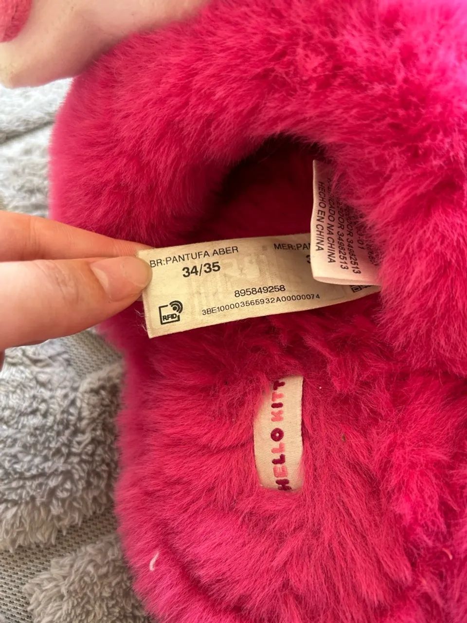 Pantufa Hello Kitty - Foto 4