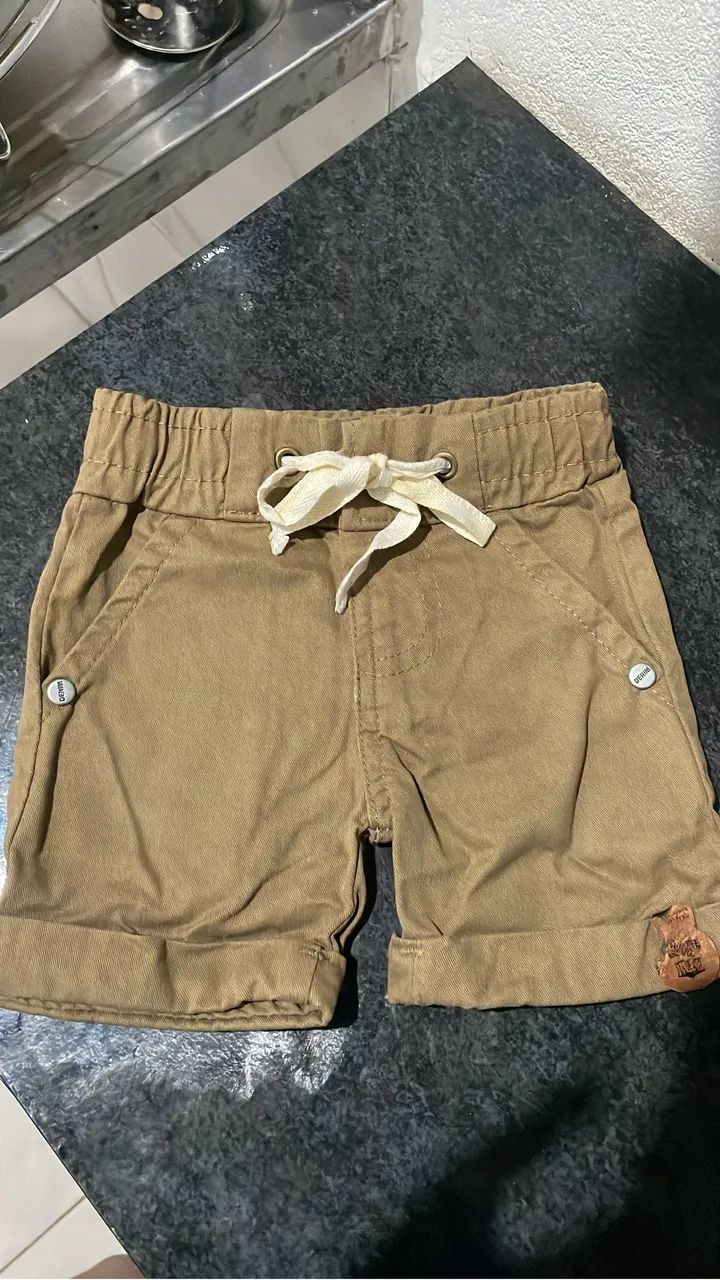 Short para bebê 