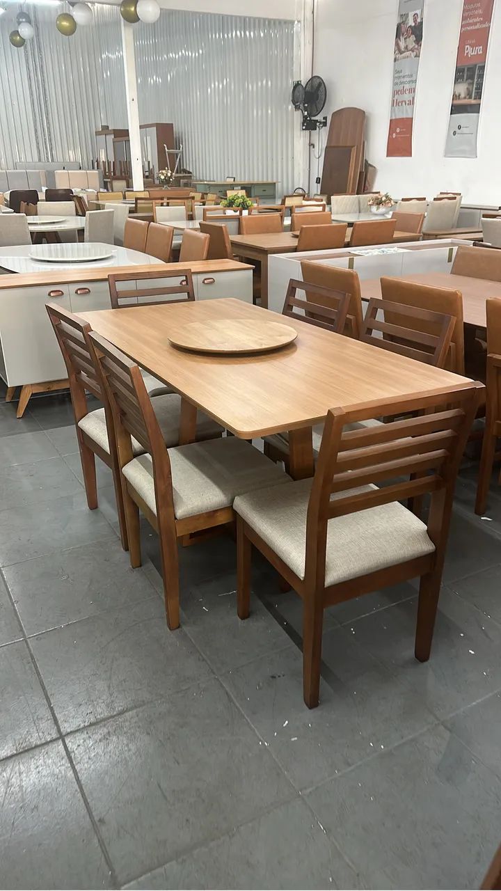 Linda mesa de jantar 