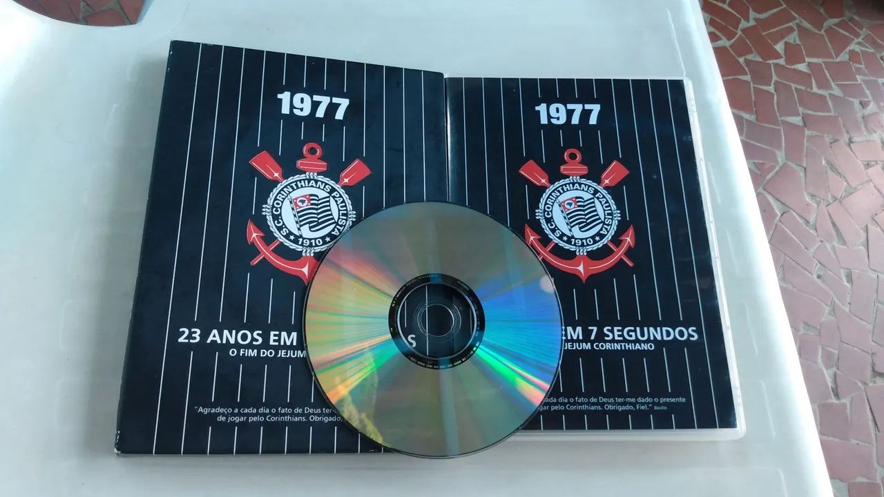 DVD original Corinthians 1977 o fim do jejum.  - Foto 2