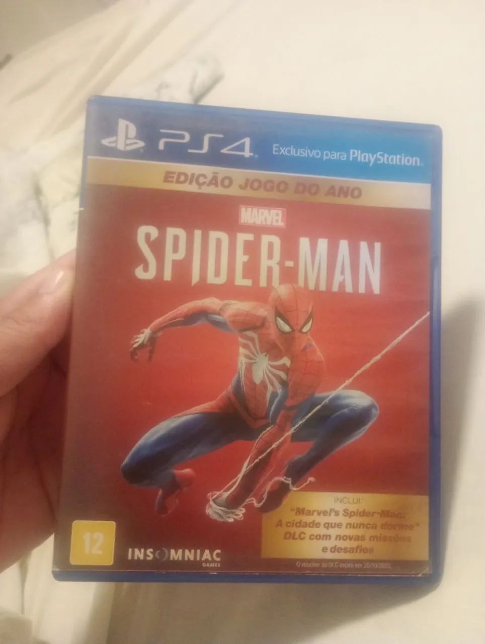 Jogo homem aranha ps4