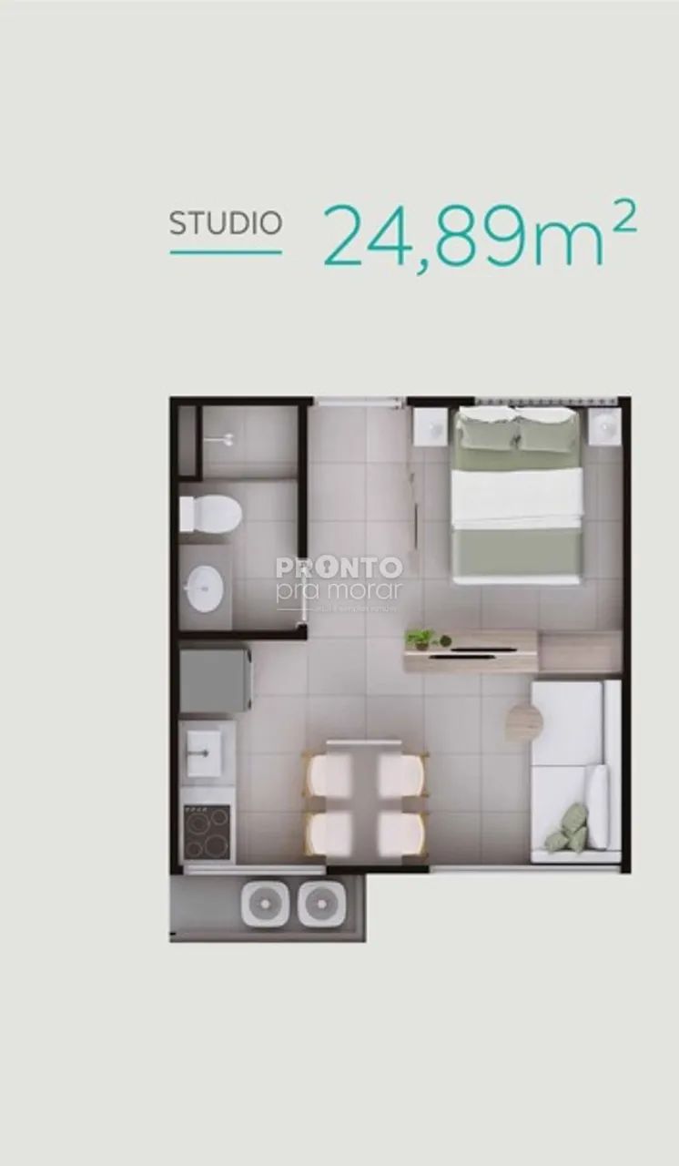 Flat com 1 quarto em Carneiros - Foto 2