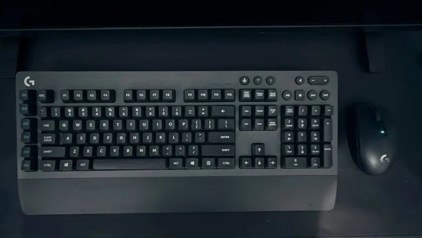 Kit Gamer Completo Logitech + Head Fallen Pantera + Mouse Pad Fnatic - Foto 3