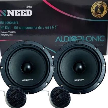 Kit 2 vias audiophonic need 