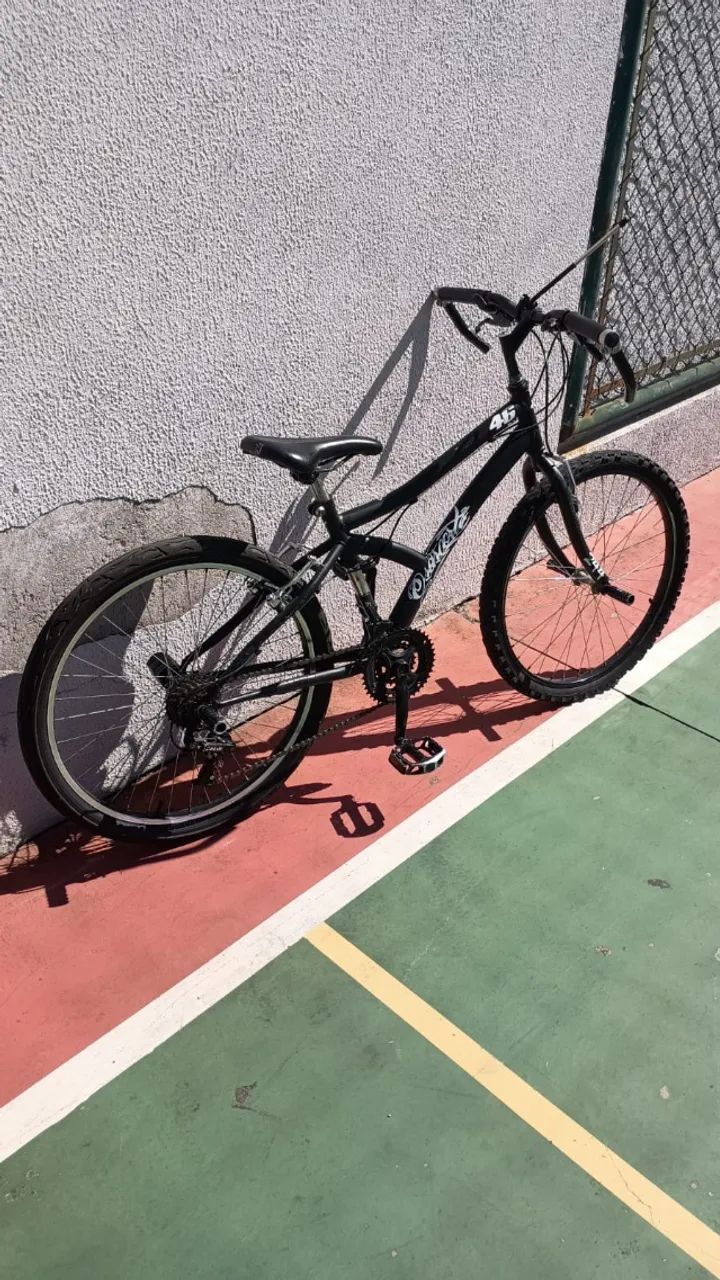 Vendo Caloi Max Front Aro 24 - Estilo Raio / Sundown / Grau - Foto 3