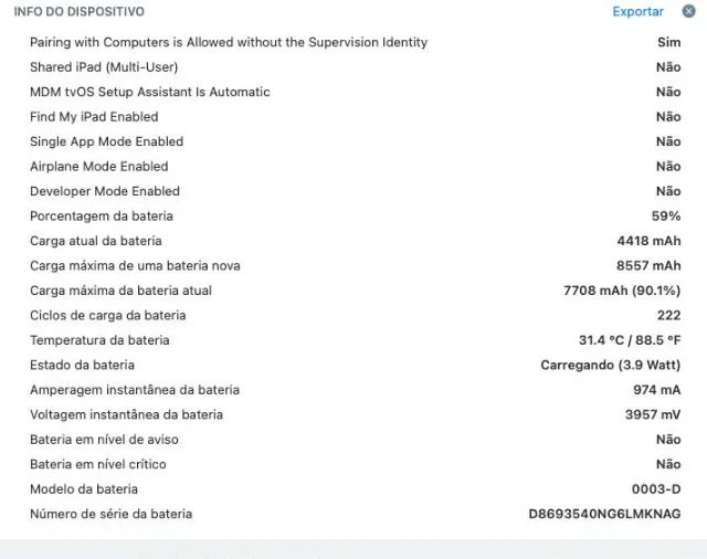 IPAD 7a - - 10,2 - 128 GB e teclado Apple - Foto 5