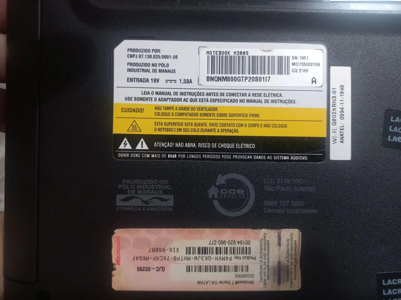Notebook M300s - Foto 4