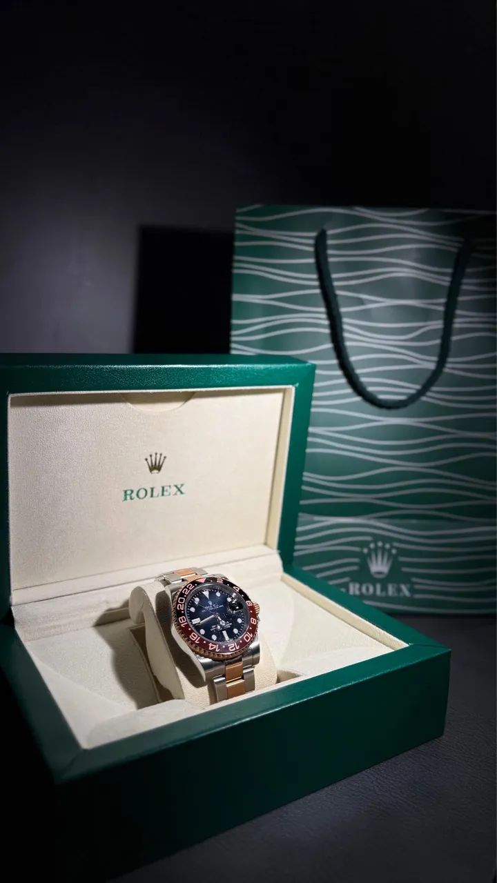 Relógio Rolex GMT - Master Root beer super clone  - Foto 2