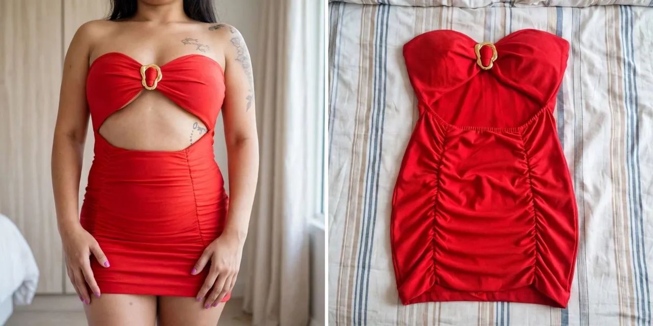 Vestido colado 