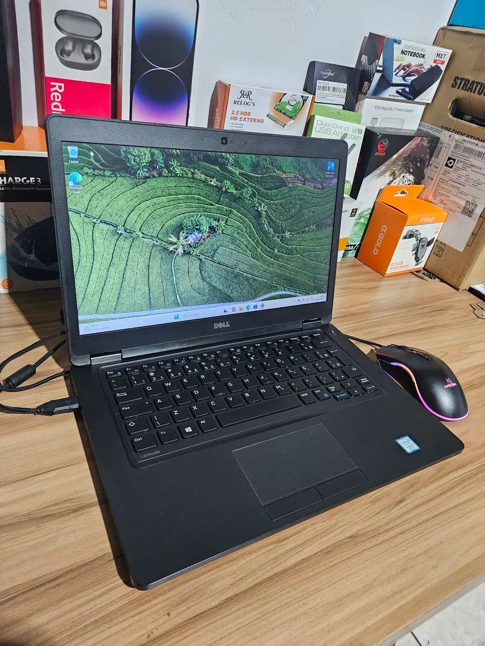 Notebook Dell i5 7TH 8gb ddr4 ssd 256gb M2 Zero - Foto 2