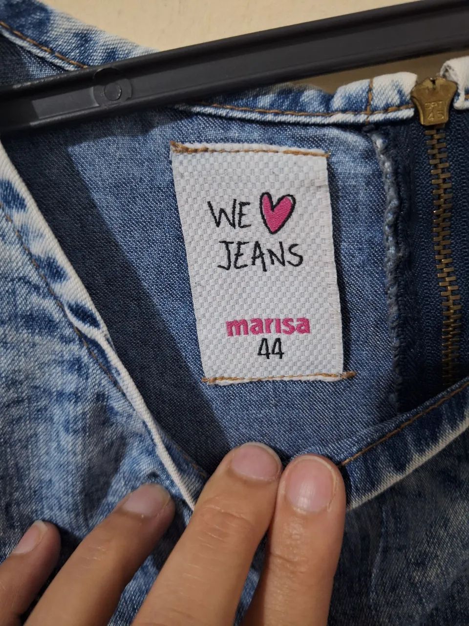 Vestido jeans marisa 44 - Foto 4