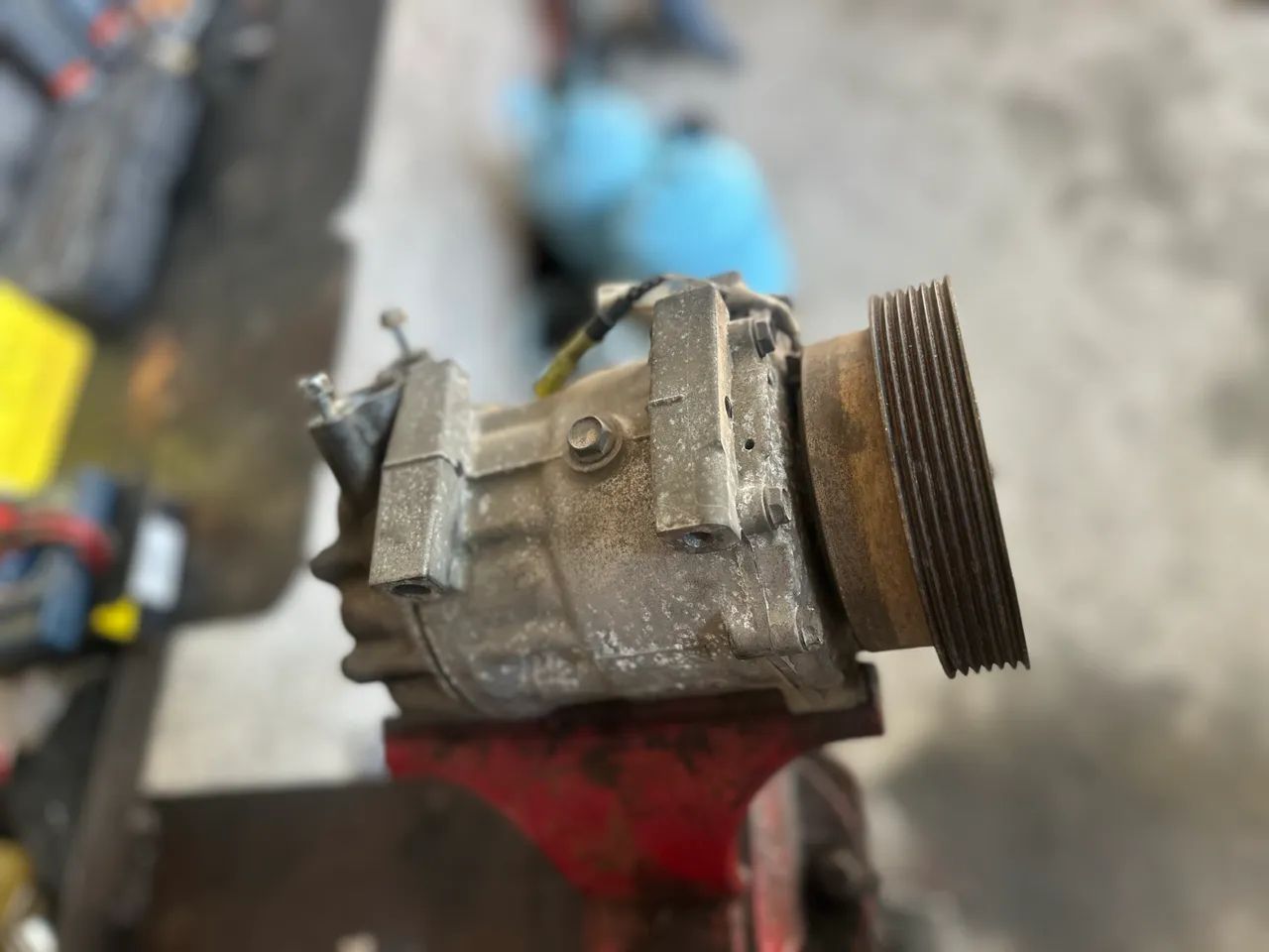 Compressor ar condicionado renault 