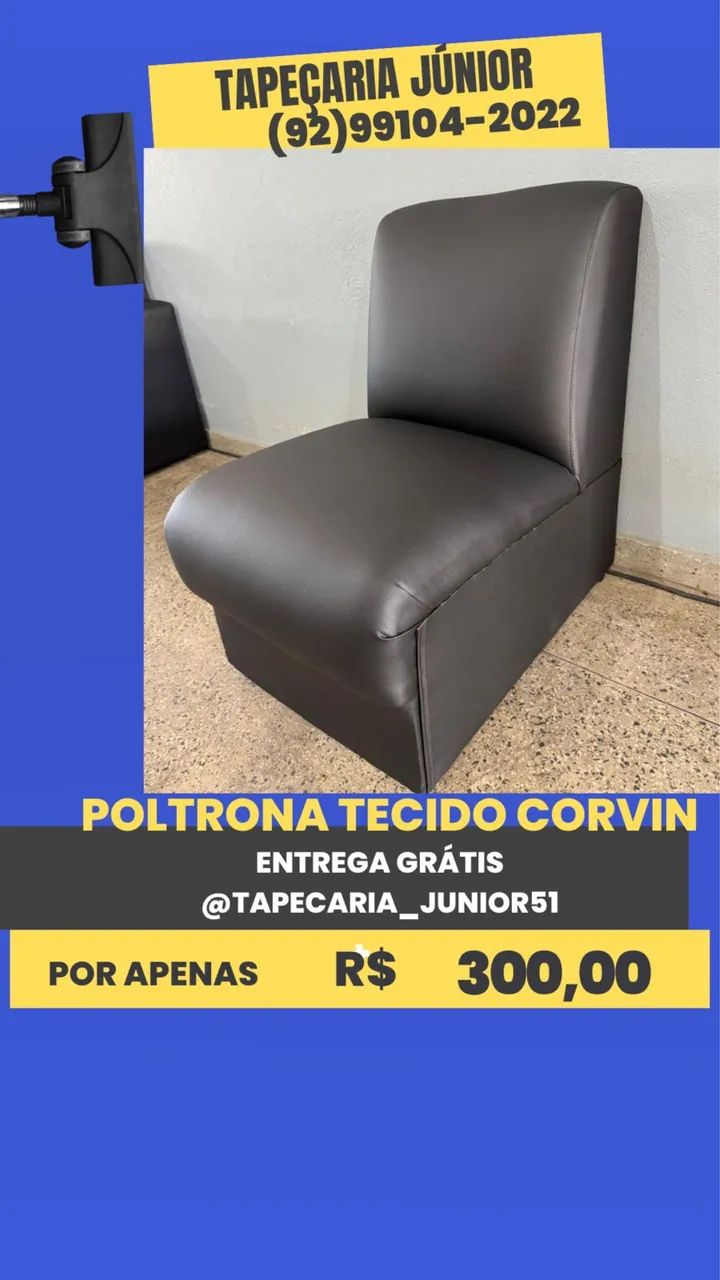 Sofás novos a pronta entrega. 450,00 puff e entrega grátis  - Foto 3