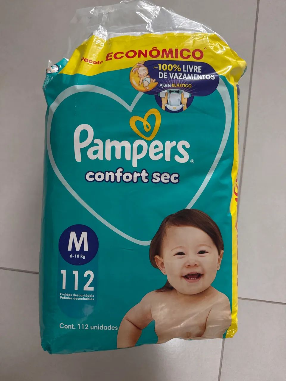 Fralda Pampers M 112 un 