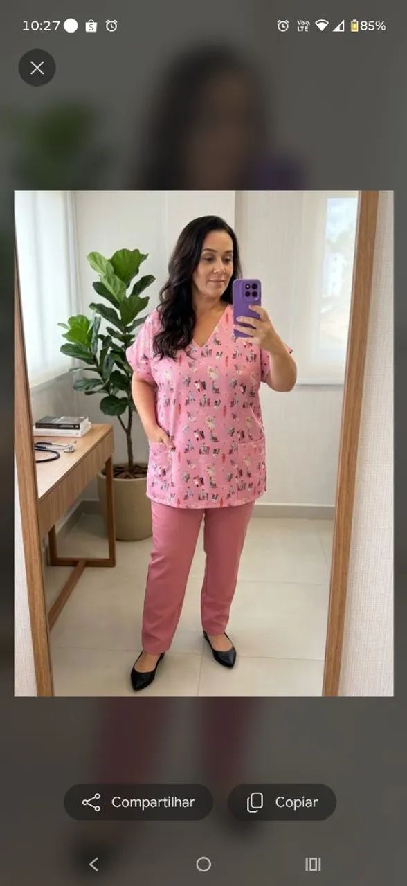 Bata estampada em okiforde - Foto 5