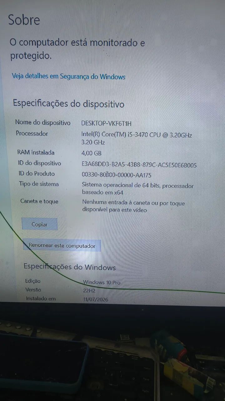 Computador CPU core i5 + SSD + placa de video  - Foto 5