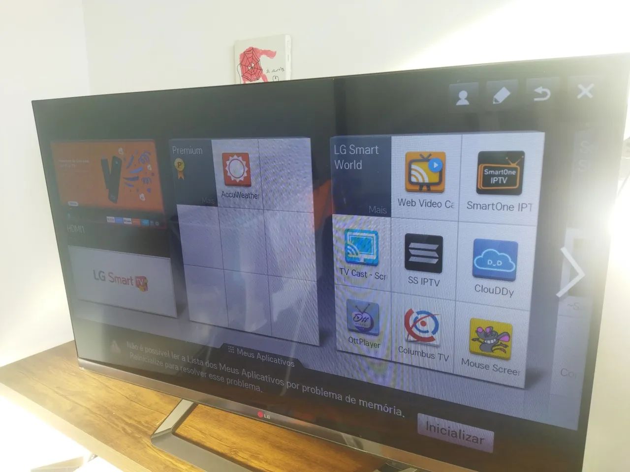 TV Smartv LG 47 Polegadas - Foto 2