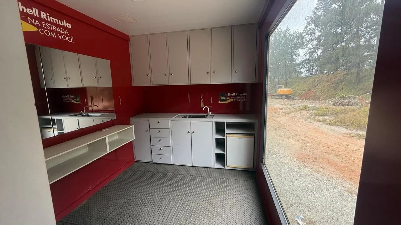 Baú de Caminhão Personalizado para Eventos - Cozinha + Salão