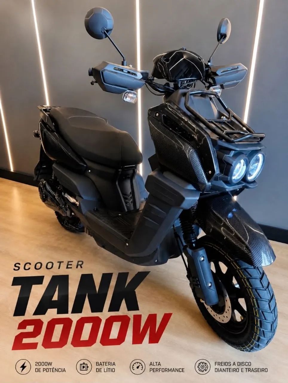 Scooter elétrica 