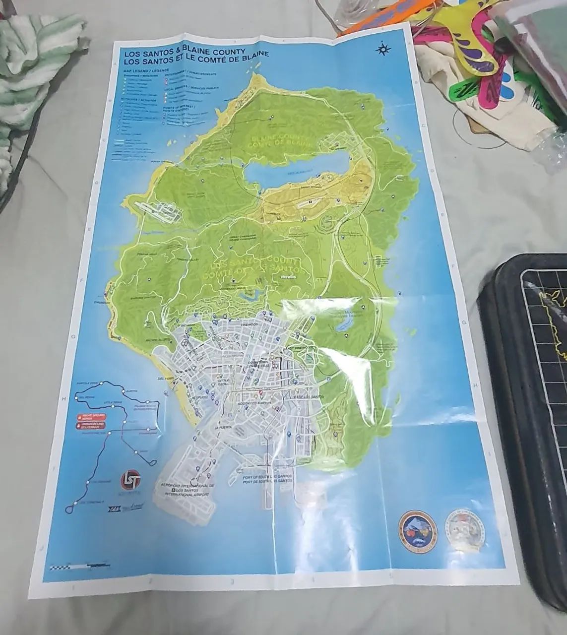 Mapa original do gta 5 los santos