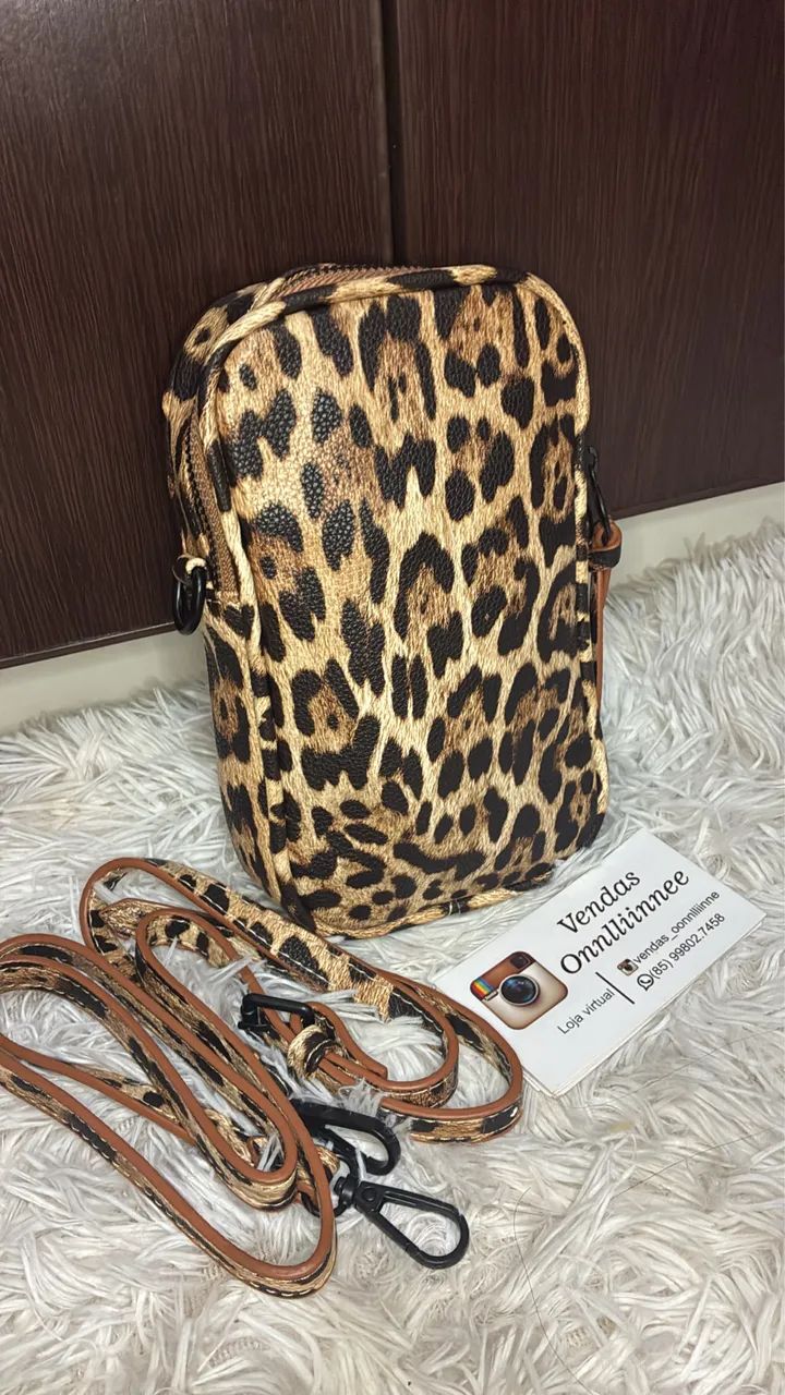 Bolsa para celular oncinha  - Foto 3