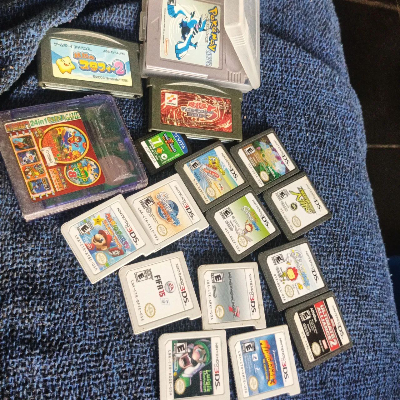 Jogos Nintendo 3ds Ds GBA
