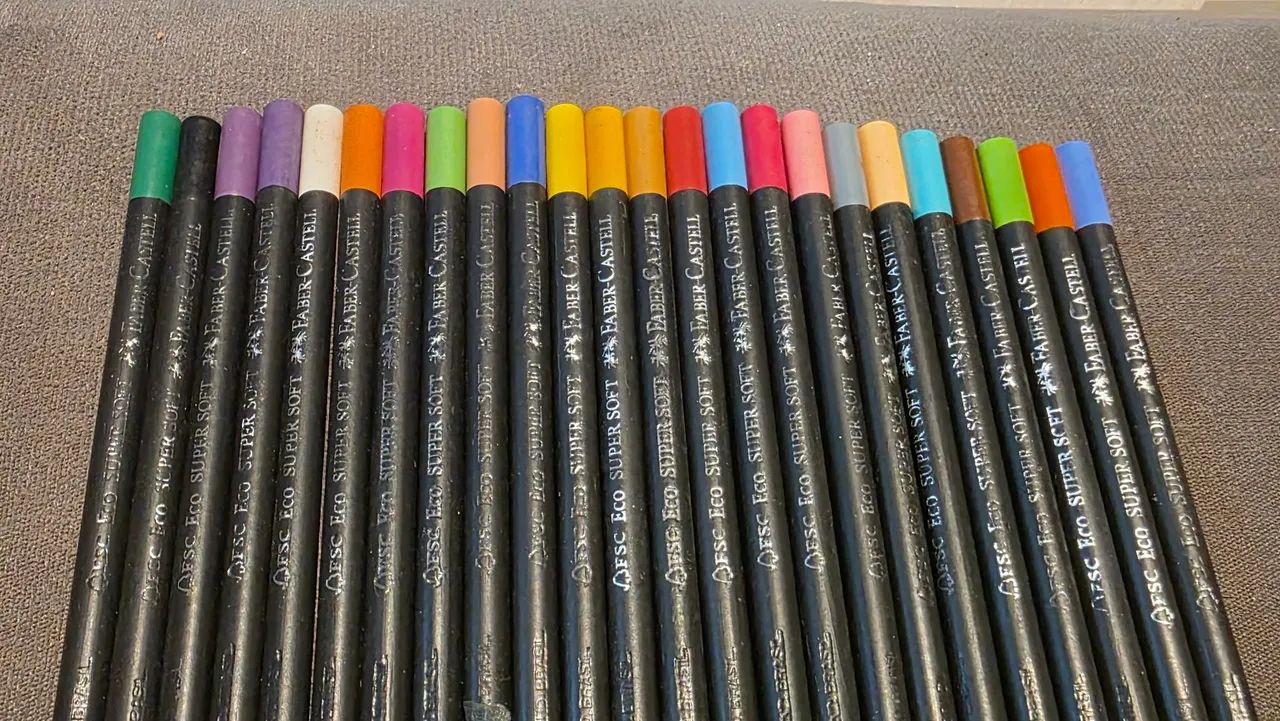 Lápis de Cor Faber-Castell Super Soft - Foto 2