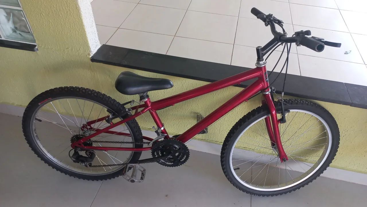 Bicicleta semi nova - Foto 5
